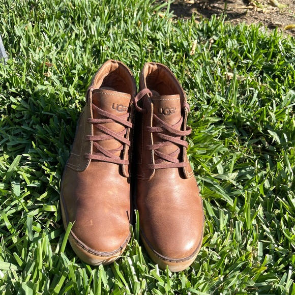 UGG Other - UGG Alin Lace up Sneakers genuine leather Boots in brown size 11 men